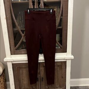 SPANX Chocolate Brown Leggings